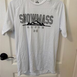 Under Armour White Graphic Tee